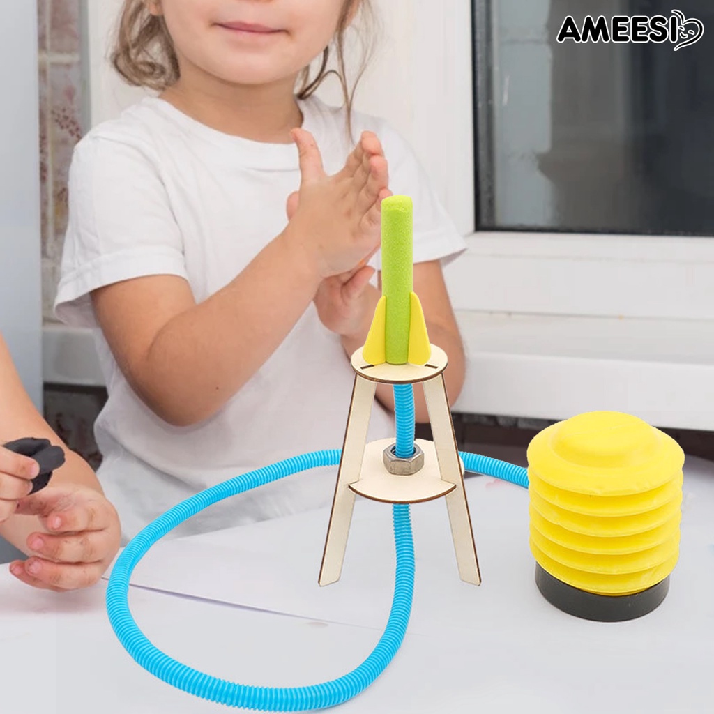 ameesi-ชุดจรวดไม้-แฮนด์เมด-ของเล่นวิทยาศาสตร์-เพื่อการเรียนรู้-สําหรับเด็ก
