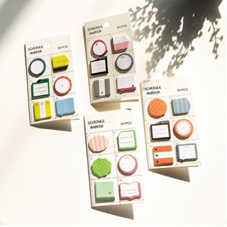 4Pcs Planner Index Tab Notes Sticky Stickers Marker Memo Clearance sale