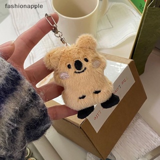 [fashionapple] พวงกุญแจ จี้ตุ๊กตาหมีโคอาล่า กระต่าย ขนปุยน่ารัก สําหรับห้อยกระเป๋าเป้สะพายหลัง