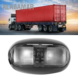 ALABAMAR 2LED ไฟเลี้ยวด้านข้างไฟเลี้ยวไฟสัญญาณกันน้ำสำหรับรถบรรทุกรถยนต์ 10-30V