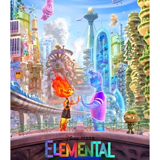 หนัง Bluray ออก ใหม่ เมืองอลวนธาตุอลเวง Elemental (2023) (เสียง Eng /ไทย(โรง) | ซับ Eng) Blu-ray บลูเรย์ หนังใหม่