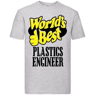 [S-5XL] เสื้อยืด ผ้าฝ้าย 100% ระบายอากาศ พิมพ์ลาย WorldSplastics Engineer แฟชั่นยอดนิยม