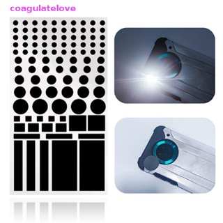 Coagulatelove สติกเกอร์ LED หรี่แสงได้ 50-100% สําหรับติดตกแต่งรถยนต์ [ขายดี]