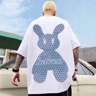 Summer New Style Niche Design Simple Short-Sleeved T-Shirt Men Women Couples Trendy Street Hip-Hop Loose All-Match _03