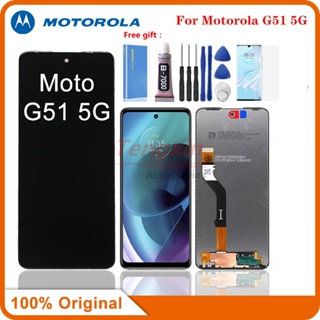 หน้าจอสัมผัส LCD 6.8 นิ้ว สําหรับ Motorola Moto G51 5G LCD XT2171-1 XT2171-2 XT2171-3