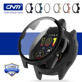 เคส Garmin Forerunner 265 265S เคส เคสป้องกันรอบด้าน 360° เคสแบบเต็มจอ เคส Garmin Forerunner 265 265S music เคส เคสป้องกัน เคส Garmin Forerunner 265 265S เคส เคสเต็มจอ
