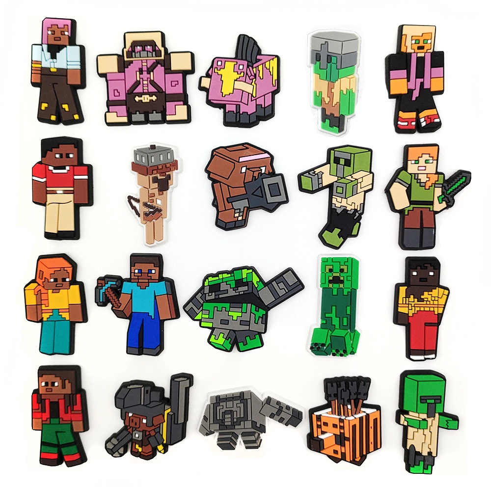 กล่องการ์ตูน-croc-jibbits-charm-เกม-jibitz-pin-minecraft-jibits-crocks-สําหรับผู้หญิง-รองเท้า-charms-อุปกรณ์เสริมตกแต่ง