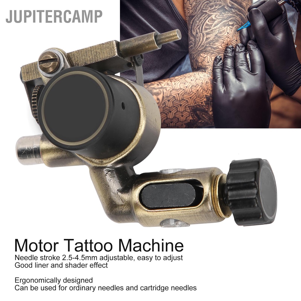 jupitercamp-เครื่องสักมอเตอร์ทองเหลืองมืออาชีพ-liner-shader-เครื่องสักแกะสลัก-cnc-อินเทอร์เฟซ-rca