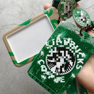 พวงกุญแจ จี้รูป Starbucks สีเขียว สําหรับสํานักงาน