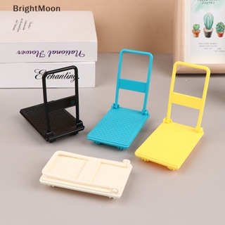 Brightmoon โมเดลรถเข็นซูเปอร์มาร์เก็ต ขนาดเล็ก อุปกรณ์เสริม สําหรับตกแต่งบ้านตุ๊กตา 1/12