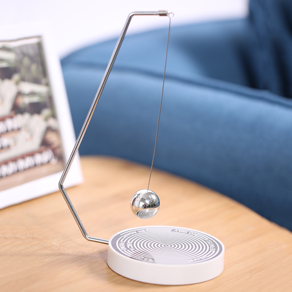 Chris office Magnetic Decision Maker Ball Swing Pendulum ตกแต่งโต๊ะ ...