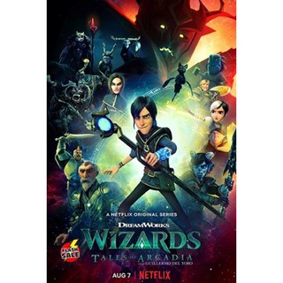 DVD ดีวีดี Wizards Tales of Arcadia (2020) วิซาร์ดส์ ตำนานแห่งอาร์เคเดีย (10 ตอนจบ) (เสียง ไทย/อังกฤษ ซับ ไทย/อังกฤษ) DV