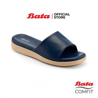 Bata บาจา Comfit รองเท้าแตะเพื่อสุขภาพ รองเท้าแตะแบบสวม น้ำหนักเบา สำหรับผู้หญิง สีกรมท่า รหัส 6619810 สีชมพู รหัส 6615810