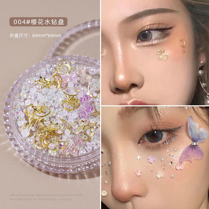face-decoration-bride-eye-makeup-bright-diamond-tears-diamond-pearl-hollowed-out-metal-butterfly-facial-decoration-patch-makeup