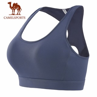 CAMEL SPORTS สปอร์ตบรา ระบายอากาศ สปอร์ตบรา ฟิตเนส สําหรับผู้หญิง บราเล็ตต์ ดันทรง ชุดชั้นใน ยิม โยคะ หญิง ชุดชั้นในวิ่ง ชุดกีฬา