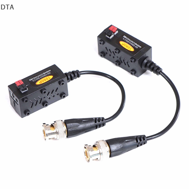 dta-กล้องวงจรปิด-cctv-passive-video-balun-1080p-ahd-cvi-tvi-cvbs-เครือข่ายเป็น-bnc-ส่งสัญญาณ-dt-2-ชิ้น