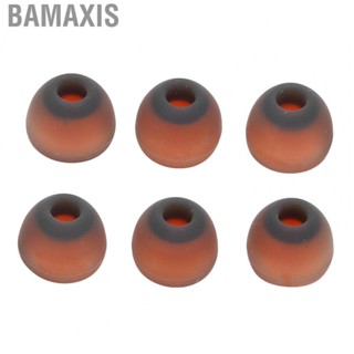 Bamaxis Ear Tips  Isolation Silicone Memory Foam Eartips for Inner Hole From 4.5mm‑6.0mm Earphones