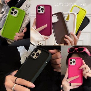 เคสโทรศัพท์มือถือแบบนิ่ม กันกระแทก ลายดอกกุหลาบ สีแดง สีเขียว เรียบง่าย สําหรับ iPhone 14 13 12 11 Pro Max XR IX