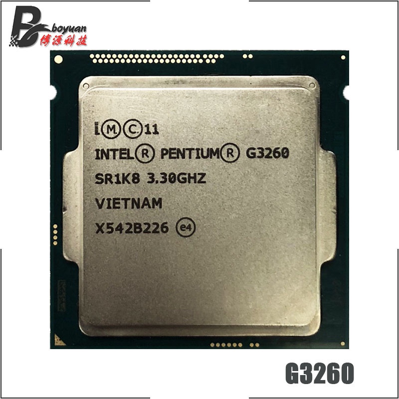 หน่วยประมวลผล CPU Intel Pentium G3260 3.3 GHz Dual Core 3M 53W LGA 1150 ...
