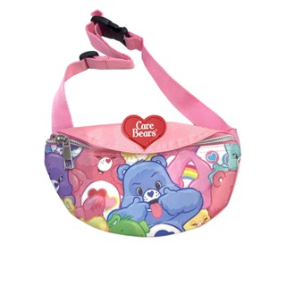 กระเป๋าสะพายคาดเอว   CARE BEAR   สายล็อกปรับสั้น-ยาวได้  ขนาด 21.5*11.5*5 cm.