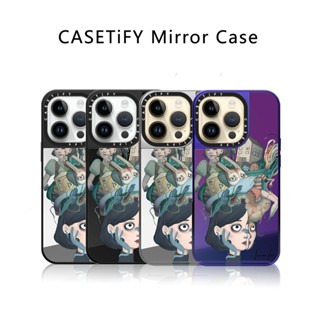 Casetify X Unreal inc เคสโทรศัพท์มือถือ แบบแข็ง ปิดด้านหลัง ลายโลโก้แกะสลักตัวอักษร พร้อมกล่อง สําหรับ Apple IPhone 12 13 14 Pro Max