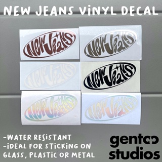 NewJeans Logo - Vinyl Decal Sticker - water resistant, high quality, long  lasting