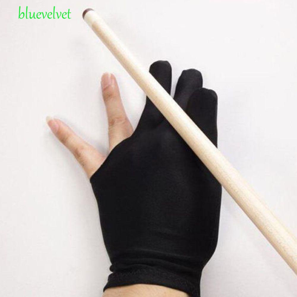 bluevelvet-ถุงมือ-ผ้าสแปนเด็กซ์-ยืดหยุ่น-3-นิ้ว-สีดํา-อุปกรณ์เสริม-สําหรับเล่นคิว-4-ชิ้น-yo-yo