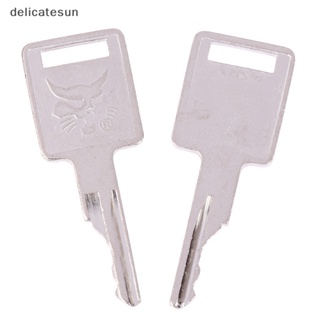 Delicatesun กุญแจ 2 ชิ้น 6693245 6693241 670 9527 อุปกรณ์เสริมกุญแจรถขุด กันลื่น