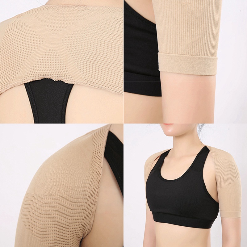 bk-arm-slimmer-ป้องกันการหลังค่อม-shapewear-ผู้หญิงท่าทางหลังที่ถูกต้องป้องกันหลังค่อมหลังแขนยาว-shaper