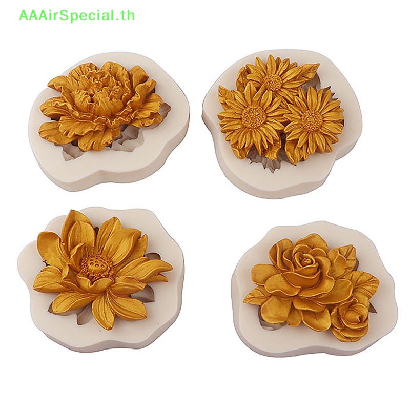 aaairspecial-แม่พิมพ์ซิลิโคน-รูปดอกบัว-ดอกโบตั๋น-ดอกทานตะวัน-ดอกกุหลาบ-สไตล์จีน-สําหรับตกแต่ง-1-ชิ้น