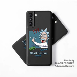 เคสโทรศัพท์มือถือ ซิลิโคนนุ่ม ลายการ์ตูนริกตลก สีดํา สําหรับ Samsung A04 A11 A12 A04s A14 A20S A21S A22 A23 A24 A30 A31 A32 A33 A50S A51 A52 A53 A54 M23 S21 S22 S23 Plus Case
