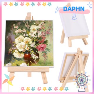 DAPHS ภาพวาดผ้าใบ ขนาดเล็ก พร้อมขาตั้ง งานฝีมือ