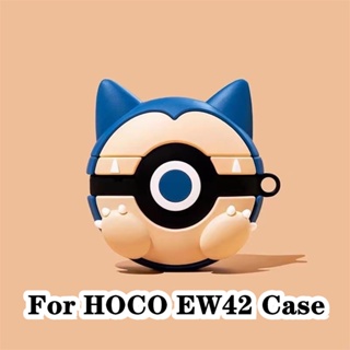 【เคสบ้าน】สําหรับ Hoco. เคสหูฟัง แบบนิ่ม ลายการ์ตูน EW42 สําหรับ HOCO EW42