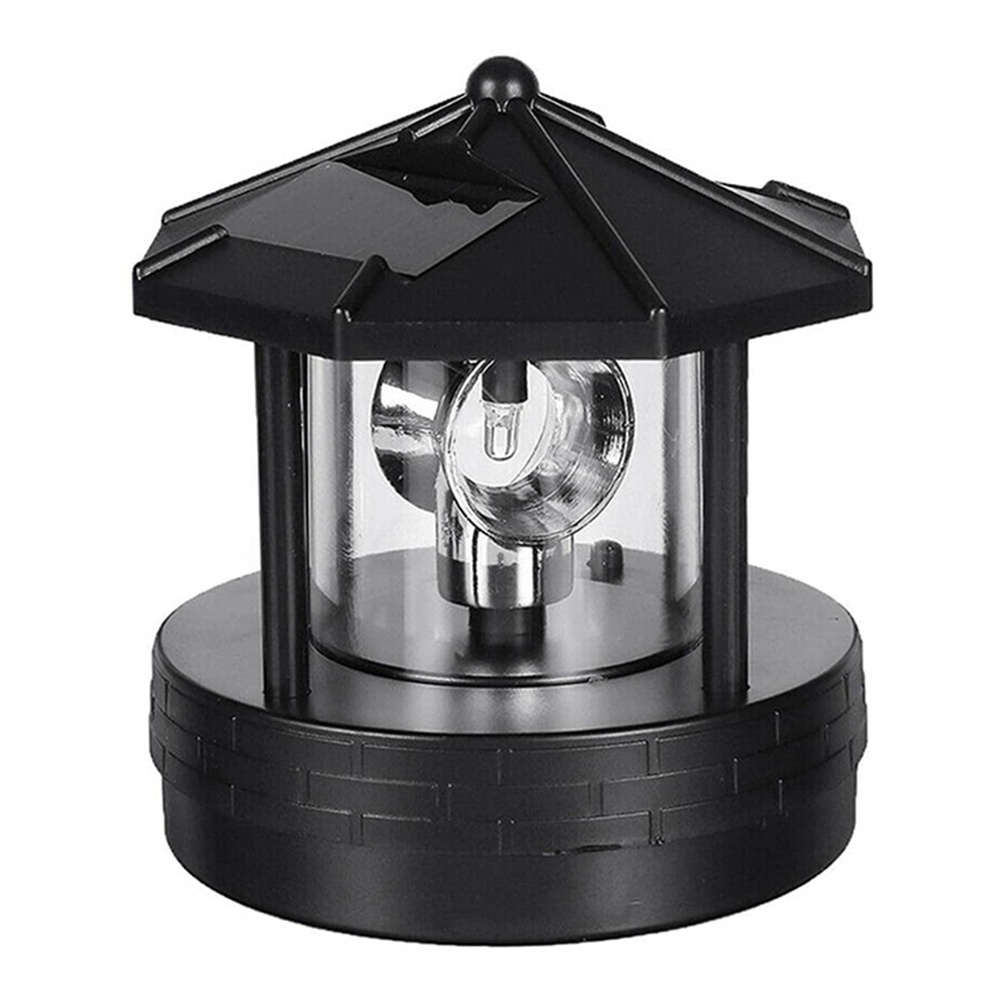 led-solar-lighthouse-lawn-light-rotating-street-light-waterproof-white-light