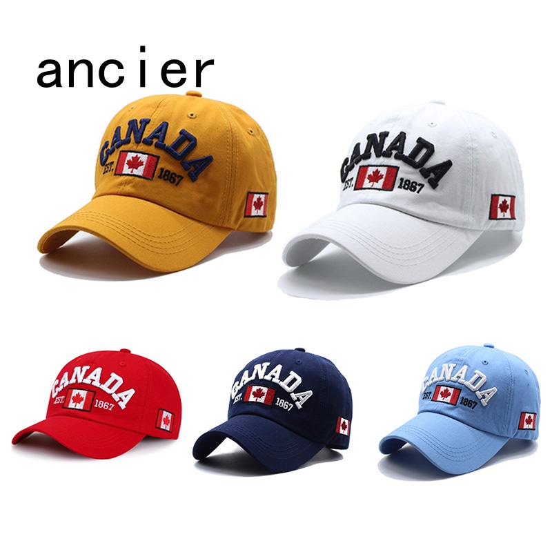 ancier-หมวกเบสบอล-ปักลาย-canada-สําหรับผู้ชาย-และผู้หญิง