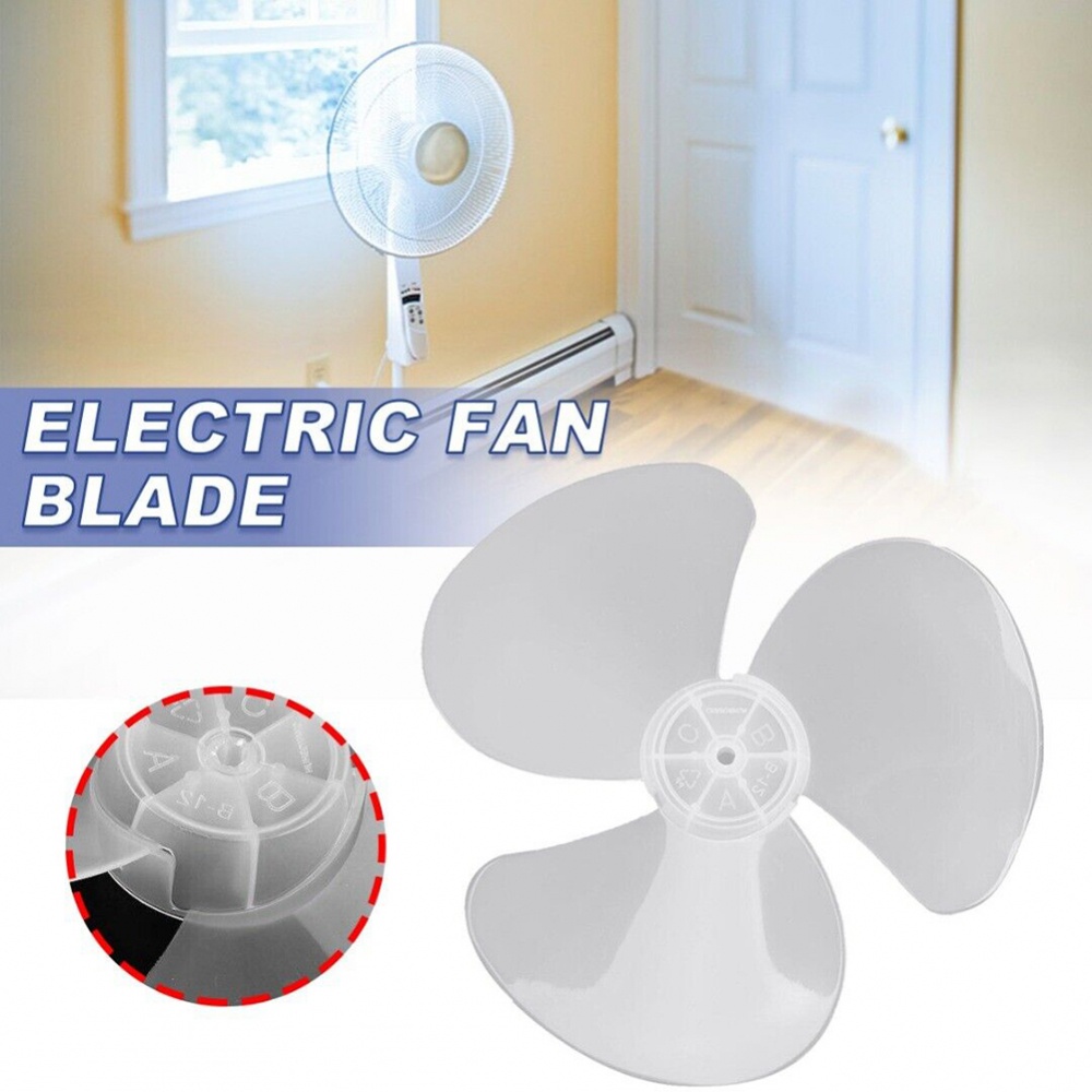 fan-blade-3-leaves-radius-14cm-standing-pedestal-floor-wall-transparent-black