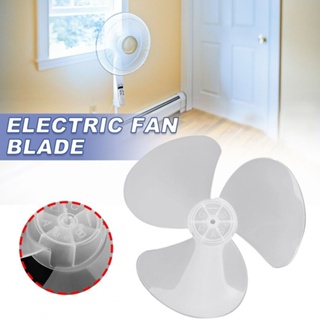 Fan Blade 3 Leaves Radius 14cm Standing Pedestal Floor Wall Transparent Black