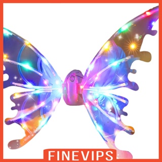 [Finevips] ปีกผีเสื้อ พร็อพถ่ายรูป สําหรับการแสดงบนเวที ปาร์ตี้ฮาโลวีน