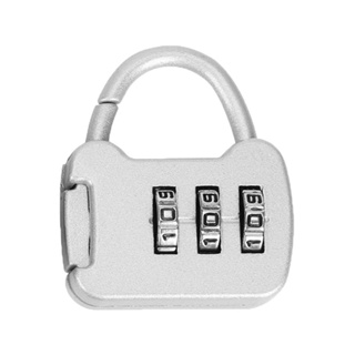 กุญแจล็อคกระเป๋าเป้สะพายหลัง แบบใส่รหัสผ่าน โลหะผสมสังกะสี ขนาดเล็ก กันขโมย สําหรับเดินทาง