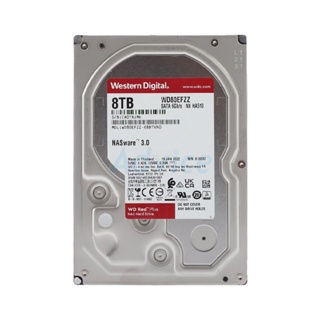 8 TB HDD WD RED PLUS NAS (5640RPM, 128MB, SATA-3, WD80EFZZ)