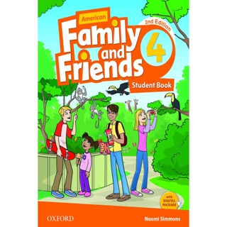 Bundanjai (หนังสือเรียนภาษาอังกฤษ Oxford) American Family and Friends 2nd ED 4 : Student Book (P)