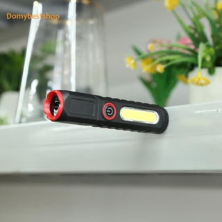 [Domybestshop.th] ปากกาไฟฉายฉุกเฉิน XPE COB LED 1200mAh IPX4 4 โหมด สําหรับกลางแจ้ง