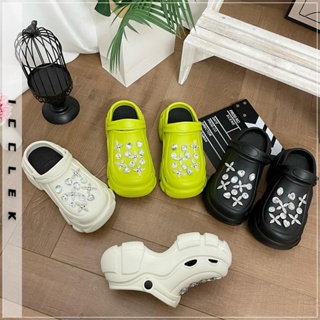 ICCLEK   รองเท้าแตะ รองเท้าแฟชั่น สะดวกสบาย ฟชั่น ด้านล่างหนา 2023 ใหม่  fashion Beautiful Korean Style สวย B98G14E 36Z230909