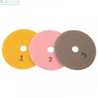 【Big Discounts】Diamond Tools Diamond Polishing Pads Granite Polishing Use Wet or Dry 3PCS 3inch#BBHOOD