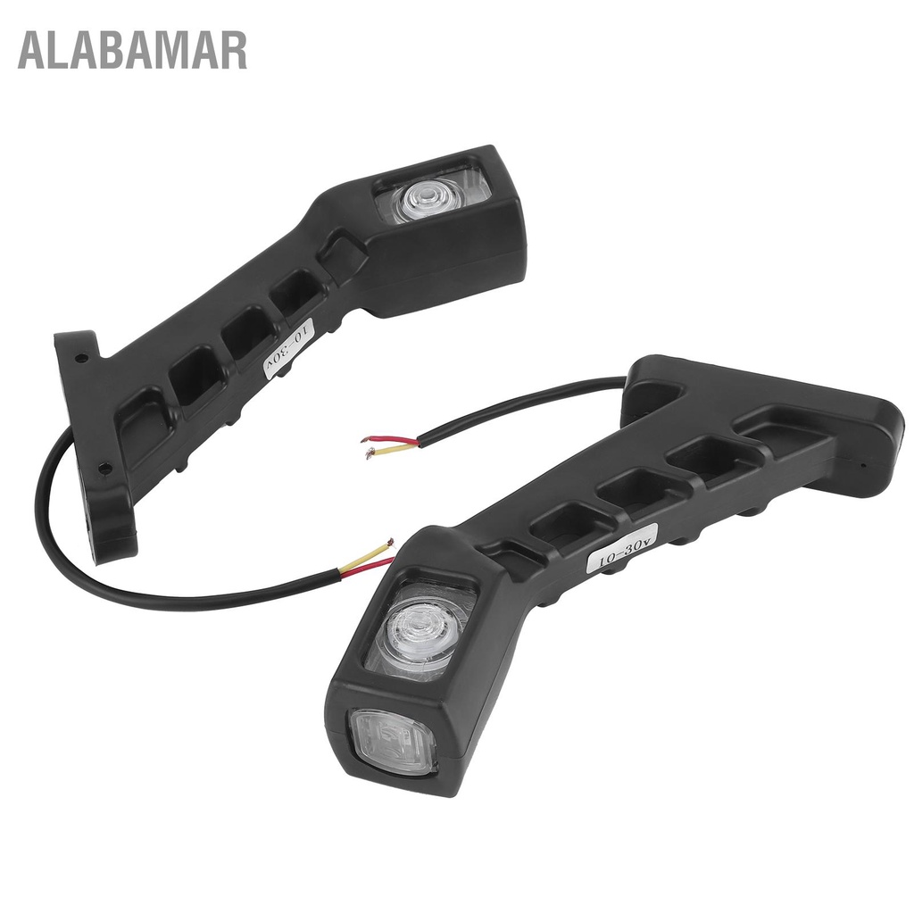 alabamar-ไฟเลี้ยวด้านข้างรถบรรทุกขนาดใหญ่บรรจุหีบห่อ-4led-outline-vehicle-replacement-accessory-10-30v