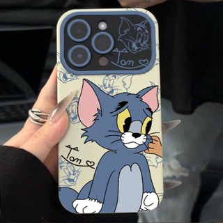 เคสโทรศัพท์มือถือ ซิลิโคนนุ่ม ลายการ์ตูนตลก สําหรับ Iphone 14promax 13pro 12 11 7p