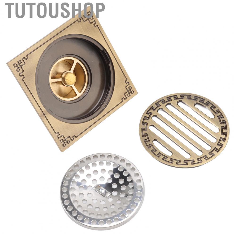 Bathroom Floor Drain Cover Shower Draining Grate Grid