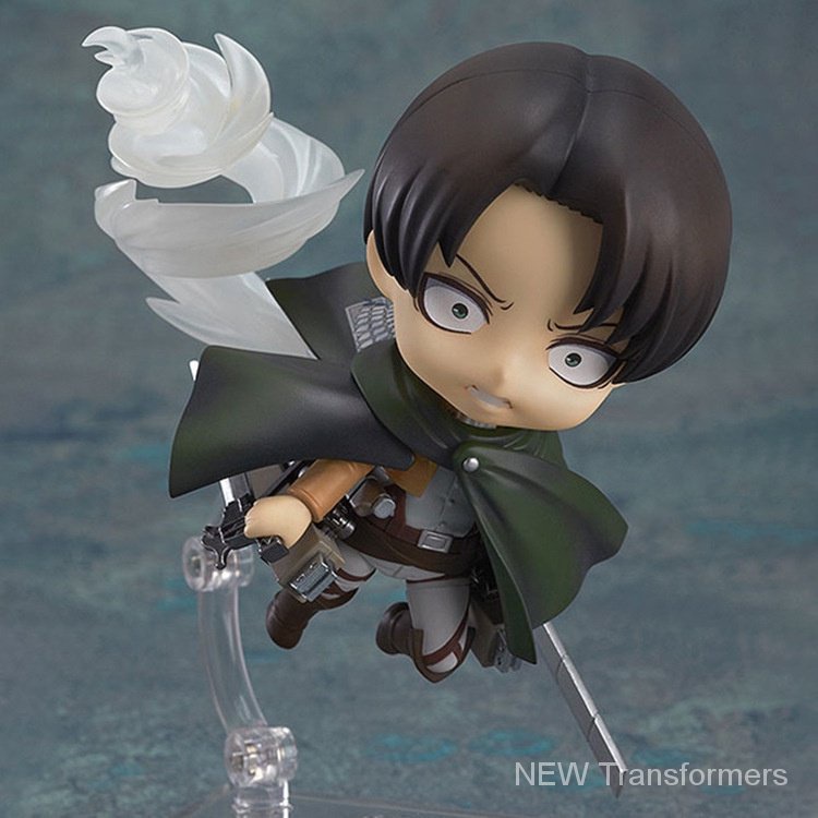 โมเดล-nendoroid-attack-on-titan-390-ของเล่นสําหรับเด็ก-levier-โมเดลฟิกเกอร์-รูปการ์ตูนอนิเมะ-กัปตัน-q-version-เปลี่ยนหน้าได้-ขยับได้-5s4f