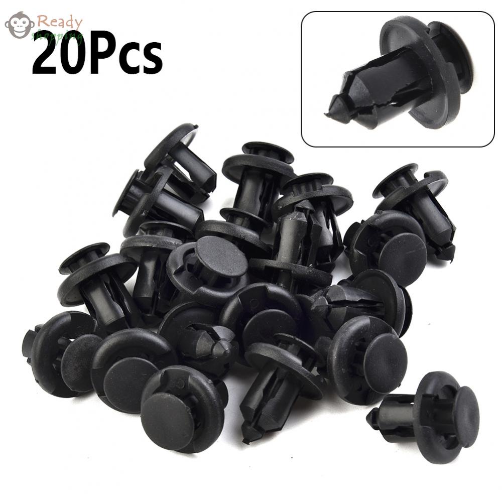 คลิปกันชนหน้ารถยนต์ สีดํา สําหรับ Honda Push Type Retainer & Insert Set ...