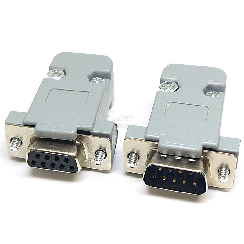 db9-ปลั๊กตัวเมีย-ตัวผู้-9-pin-serial-เชื่อมต่อสายไฟ-rs232-พอร์ตอนุกรม-com-เก้าขา-สีฟ้า-สีดํา